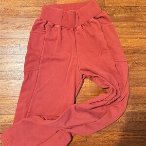 Oiselle unicorn sweatpants, XS, redwood